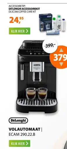 Expert DeLonghi ECAM290.22.B Zwart aanbieding