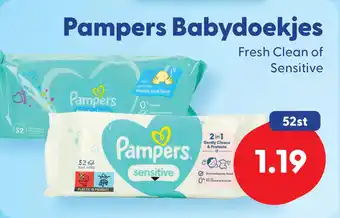 Die Grenze Pampers Babydoekjes aanbieding