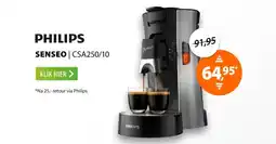 Expert Philips Senseo CSA250/10 Rvs aanbieding