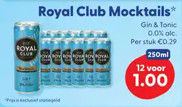 Die Grenze Royal Club Mocktails aanbieding