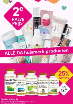 DA Golden Naturals aanbieding