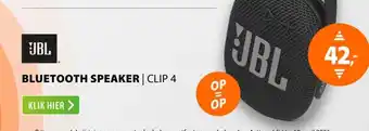 Expert JBL CLIP 4 Zwart aanbieding