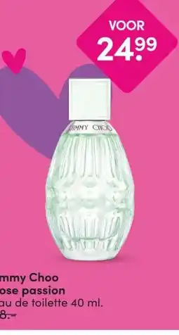 DA Jimmy Choo Rose passion aanbieding