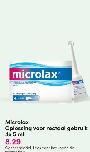 DA Microlax aanbieding