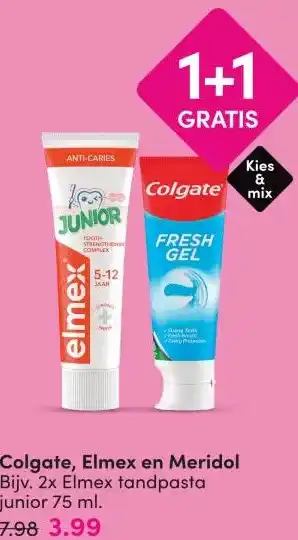 DA Colgate, Elmex en Meridol aanbieding