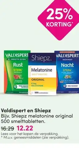 DA Valdispert en Shiepz aanbieding