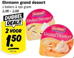 Poiesz Ehrmann grand dessert aanbieding