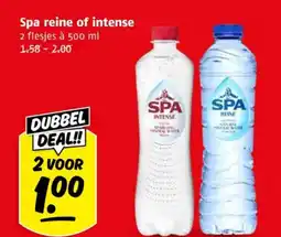 Poiesz Spa reine of intense aanbieding