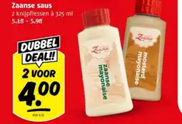 Poiesz Zaanse saus aanbieding