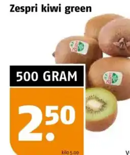 Poiesz Zespri kiwi green aanbieding