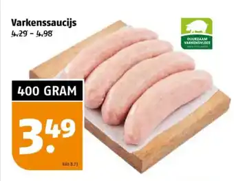Poiesz Varkenssaucijs aanbieding