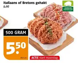 Poiesz Italiaans of Bretons gehakt aanbieding