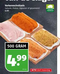 Poiesz Varkensschnitzels aanbieding