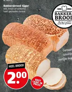 Poiesz Bakkersbrood tijger aanbieding