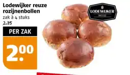 Poiesz Lodewijker reuze rozijnenbollen aanbieding