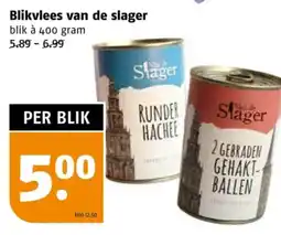 Poiesz Blikvlees van de slager aanbieding