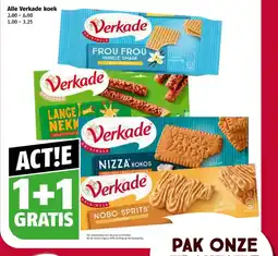 Poiesz Alle Verkade koek aanbieding