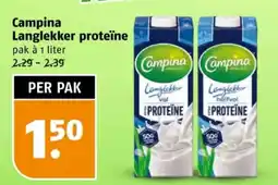Poiesz Campina Langlekker proteïne aanbieding