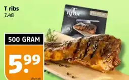 Poiesz T ribs aanbieding