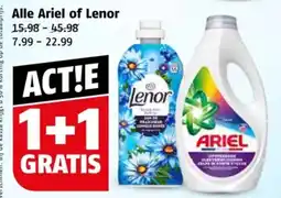 Poiesz Alle Ariel of Lenor aanbieding