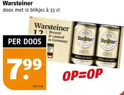 Poiesz Warsteiner aanbieding