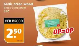Poiesz Garlic bread wheel aanbieding