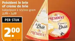Poiesz Président le brie of crème de brie aanbieding