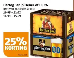 Poiesz Hertog Jan pilsener aanbieding