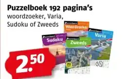 Poiesz Puzzelboek 192 pagina's aanbieding