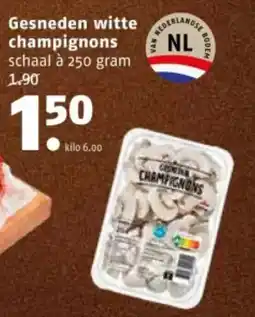 Poiesz Gesneden witte champignons aanbieding