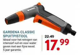 Kluswijs Gardena classic spuitpistool aanbieding