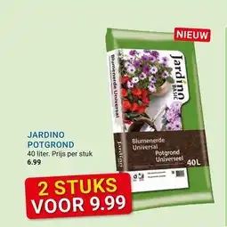 Kluswijs Jardino potgrond aanbieding