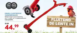 Kluswijs Einhell elektrische voegenreiniger aanbieding