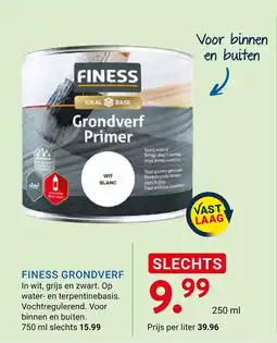Kluswijs Finess grondverf aanbieding