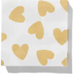 Jumbo HEMA Servetten 3 Laags 20 Stuks aanbieding