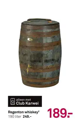 Karwei Regenton whiskey2 aanbieding