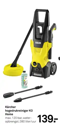 Karwei Kärcher hogedrukreiniger K3 Home aanbieding
