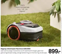 Karwei Segway robotmaaier Navimow 1206 AWD aanbieding
