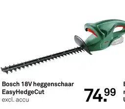 Karwei Bosch 18V heggenschaar EasyHedgeCut aanbieding