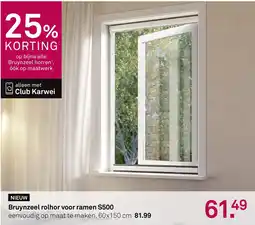 Karwei Bruynzeel rolhor voor ramen S500 aanbieding