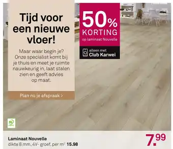 Karwei Laminaat Nouvelle aanbieding
