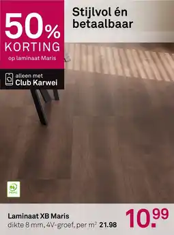 Karwei Laminaat XB Maris aanbieding
