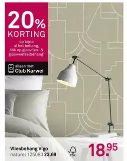 Karwei Vliesbehang Vigo aanbieding