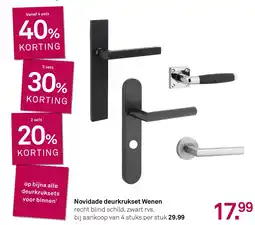 Karwei Novidade deurkrukset Wenen aanbieding