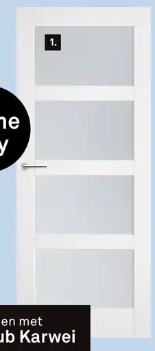 Karwei Deur Floor stomp aanbieding