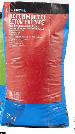 Karwei Handson betonmortel aanbieding