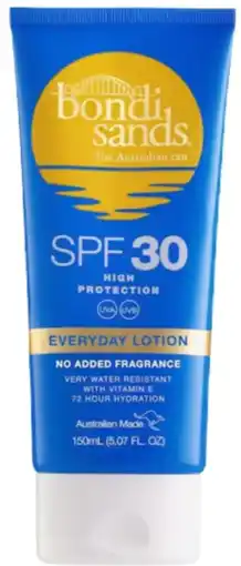 De Online Drogist Bondi Sands Everyday Bodylotion SPF30 150ML aanbieding
