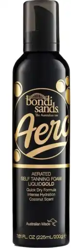 De Online Drogist Bondi Sands Aero Aerated Self Tanning Foam Liquid Gold 225ML aanbieding
