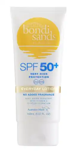 De Online Drogist Bondi Sands Everyday Bodylotion SPF50+ 150ML aanbieding