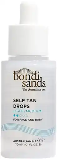 De Online Drogist Bondi Sands Self Tan Drops Light/Medium 30ML aanbieding